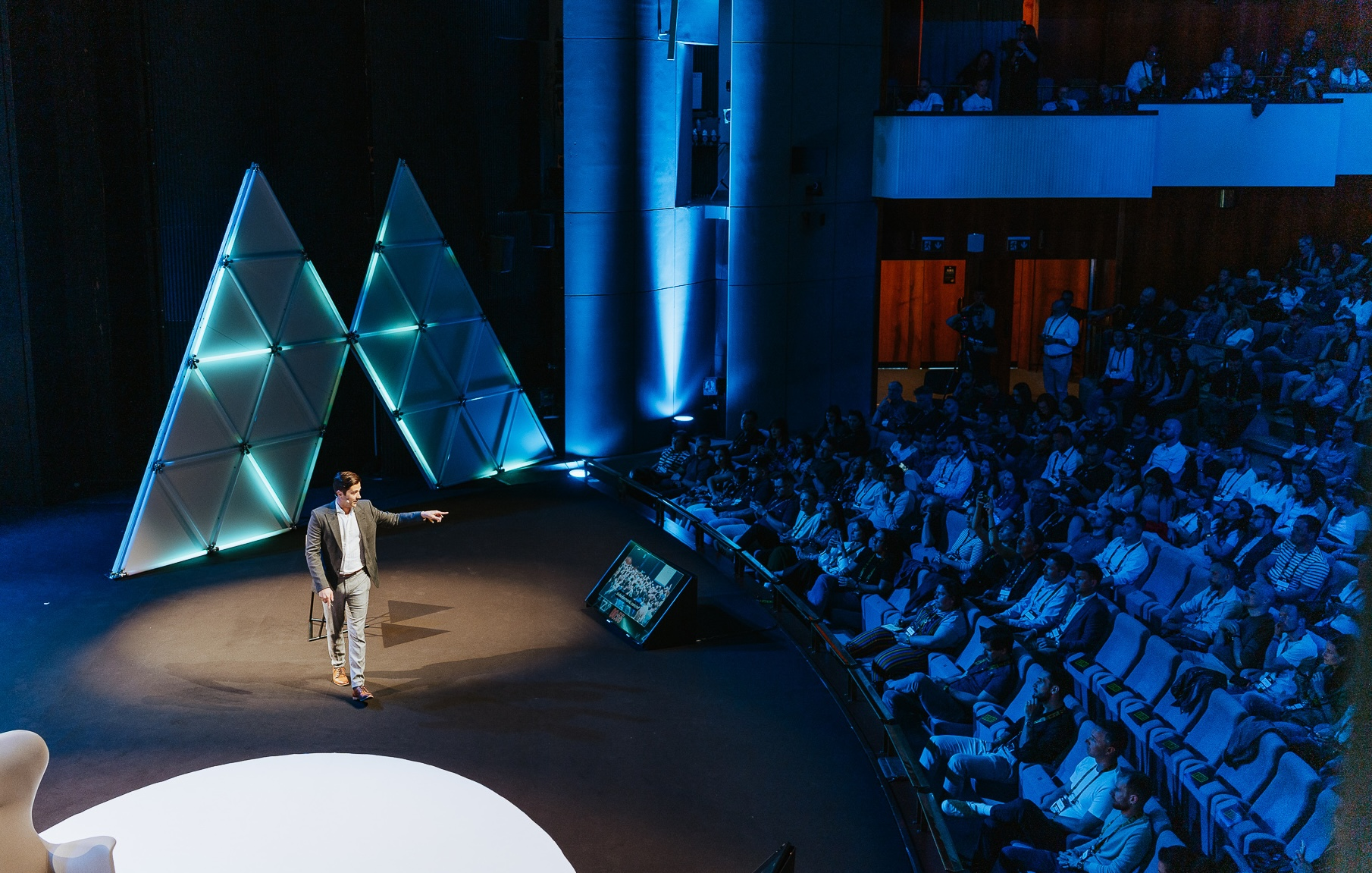 Slobodan Manić speaking at Marketing Festival in Brno